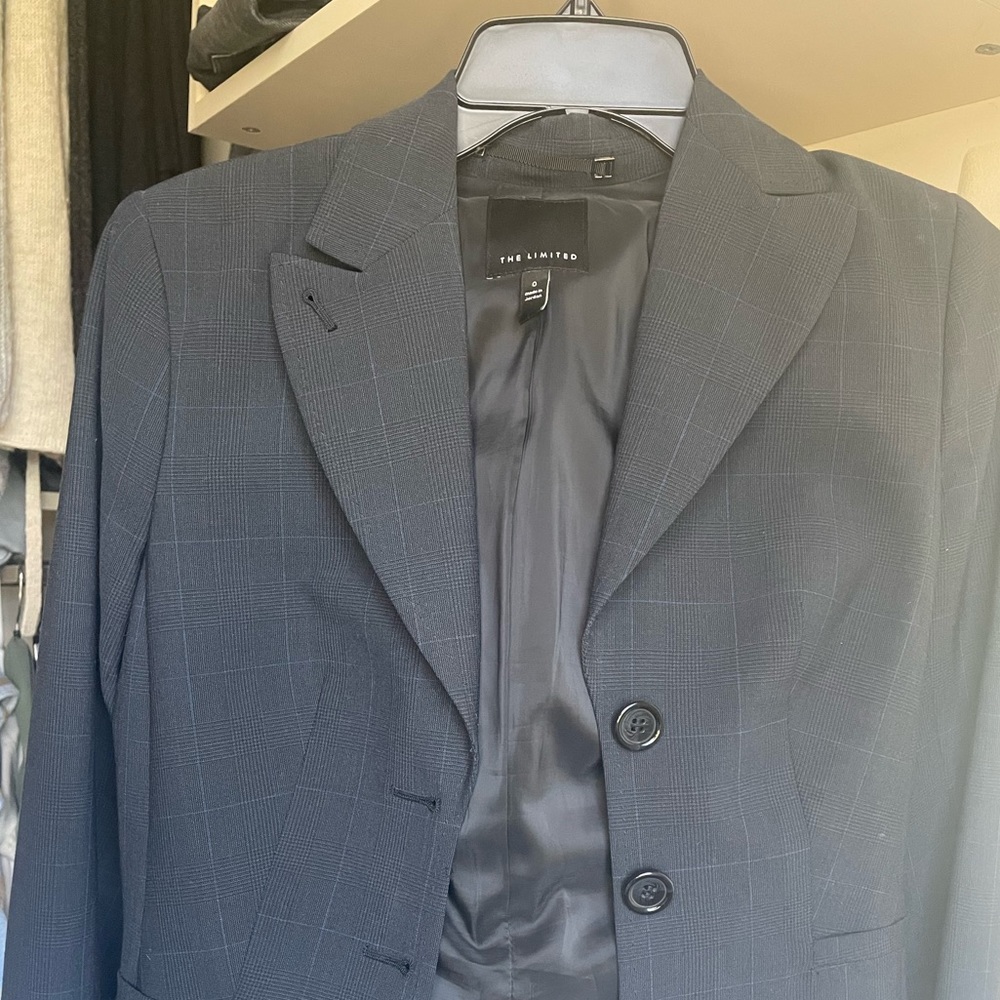 The Limited navy blazer